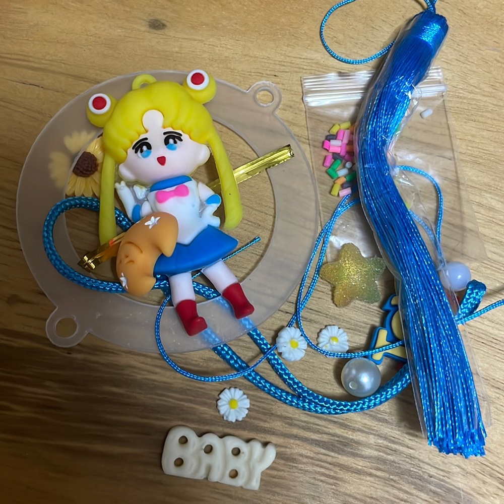 SAILOR MOON DIY GARLAND PENDANT
